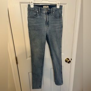 Madewell 10” High Rise Skinny Jeans